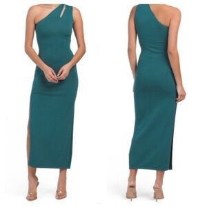 NWT RONNY KOBO Fina Knit Party Cocktail Maxi Dress (D11)